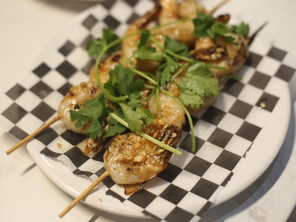 3. SHRIMP SKEWERS