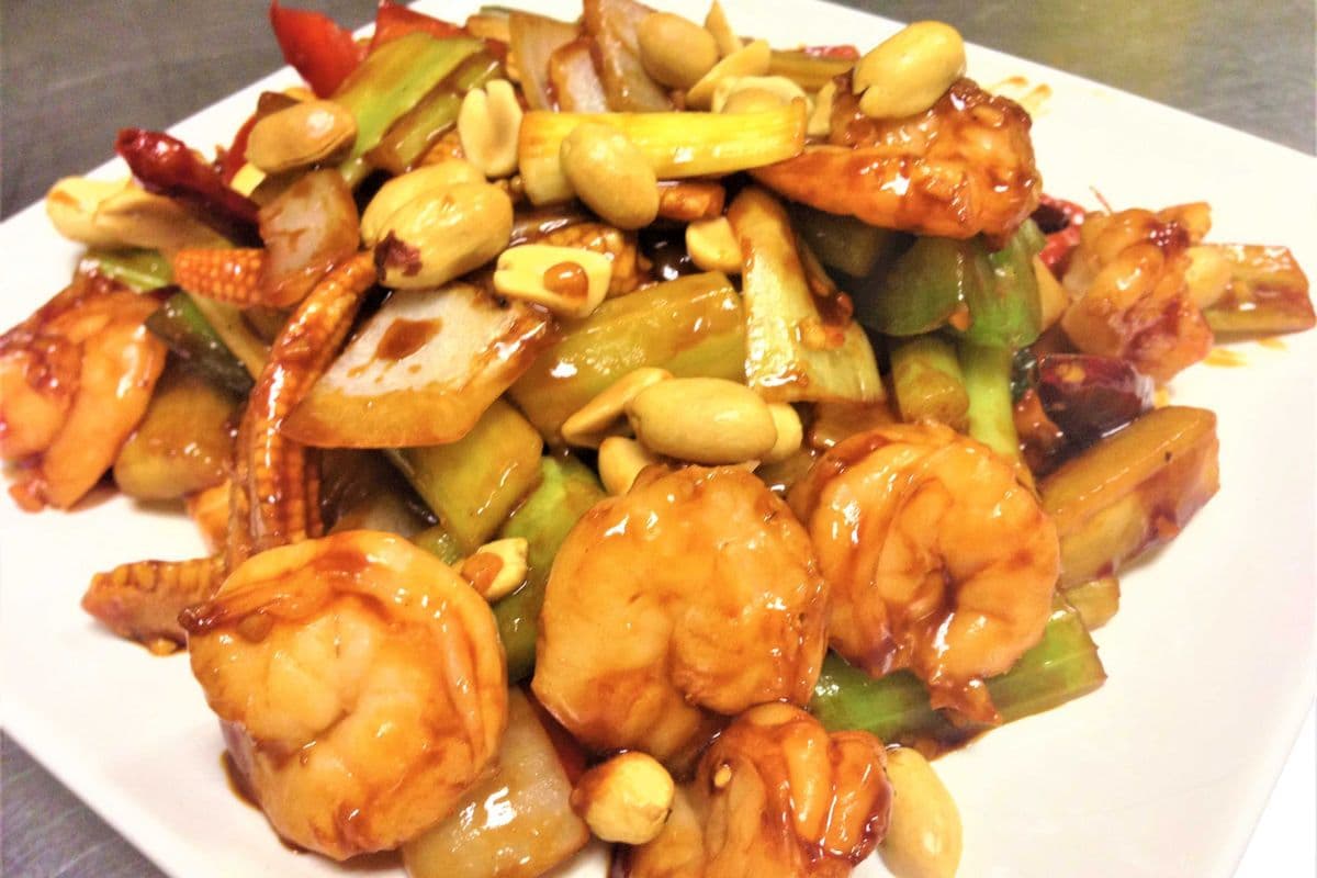 114. Kung Pao Tiger Prawns