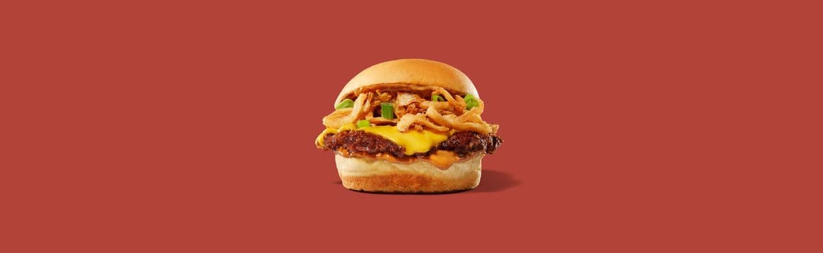 Single Korean BBQ Burger
