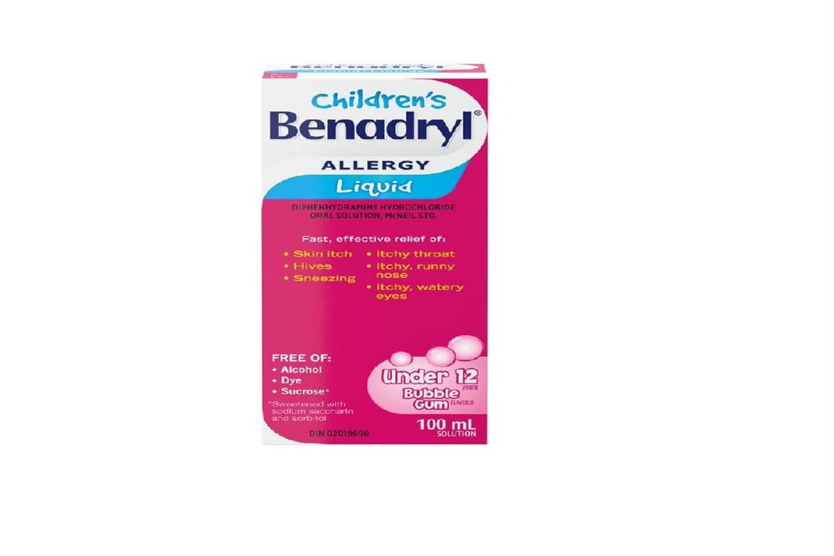 Benadryl Children's Allergy Symptom Relief liquid (100ml)