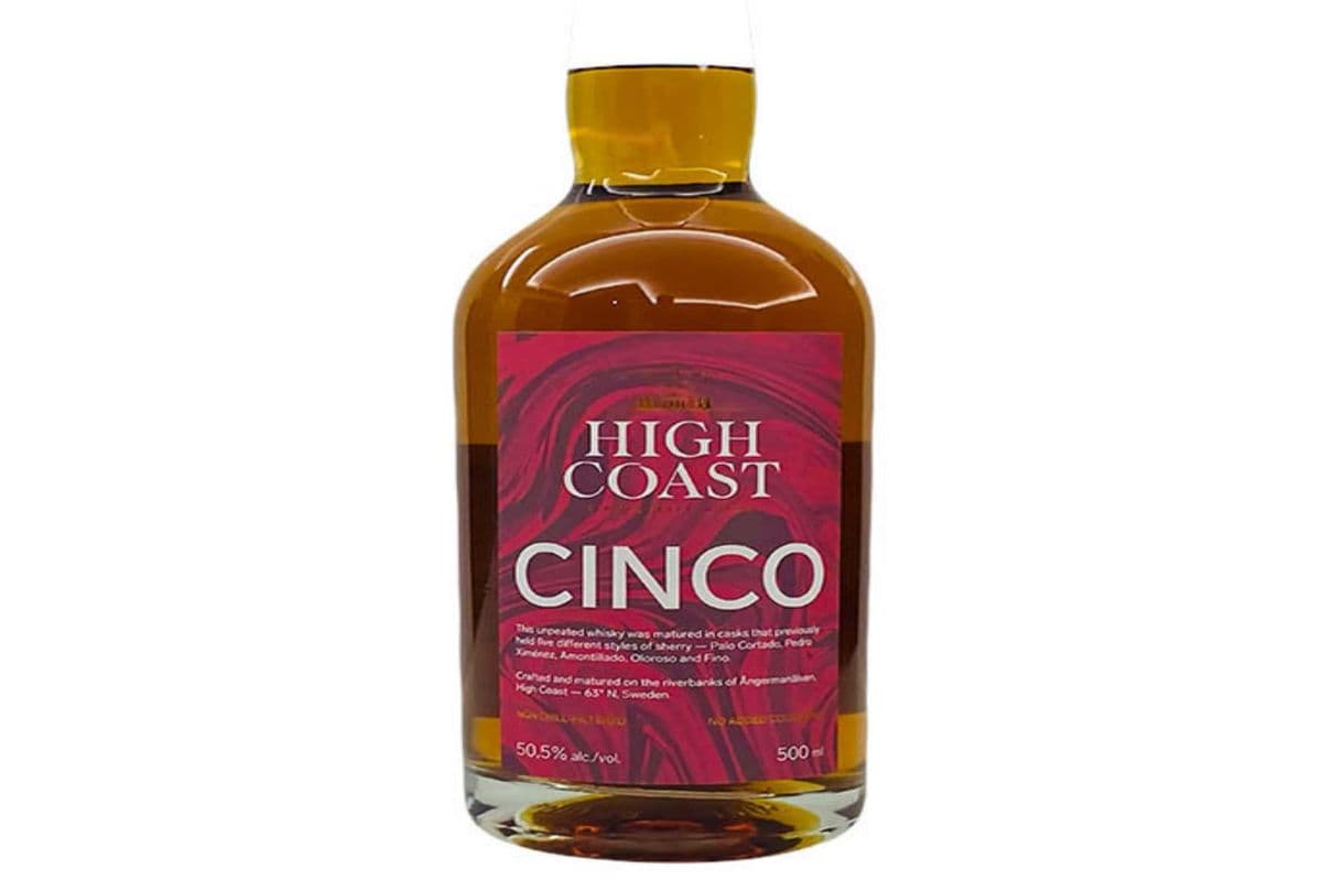 HIGH COAST CINCO SHERRY CASK (1 x 500 ML) (1 x 500 ML)
