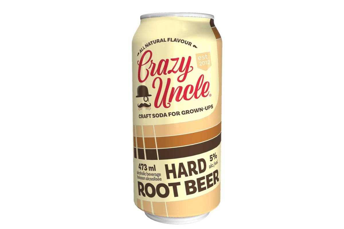 CRAZY UNCLE HARD ROOT BEER (1 x 473ml)