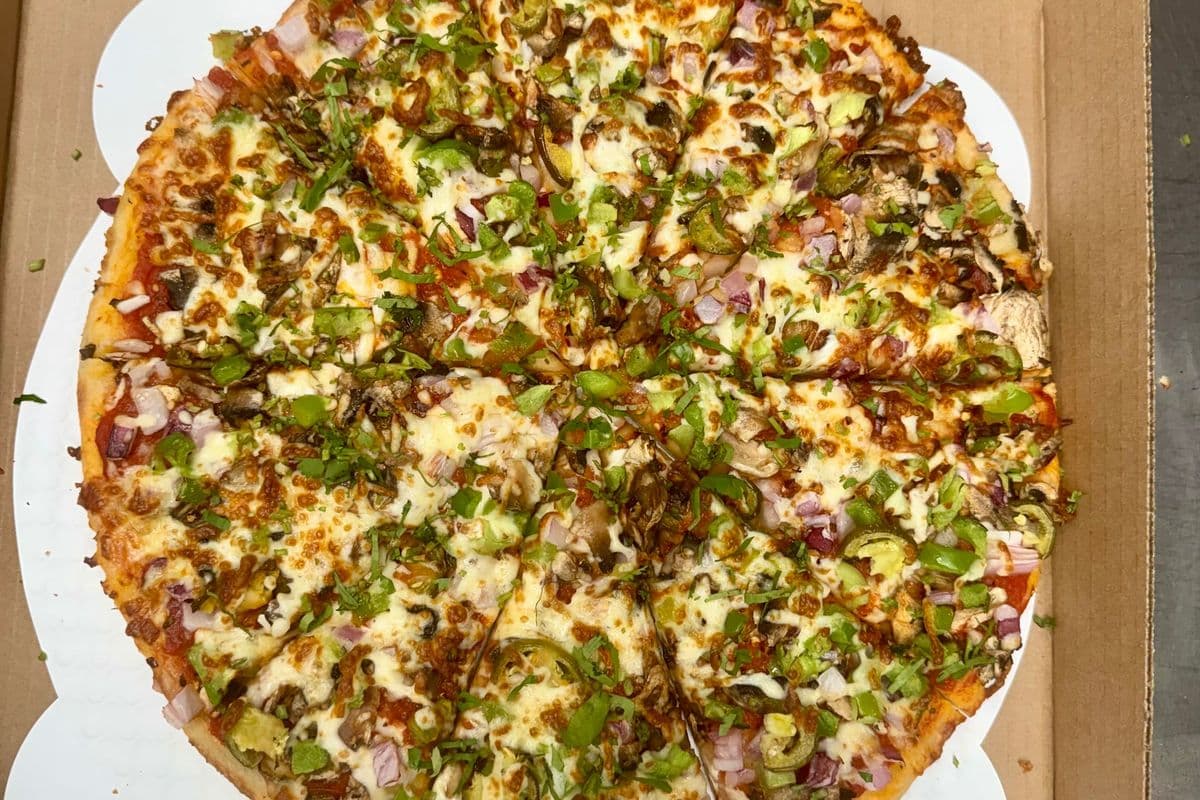 Punjabi Vegetarian Pizza