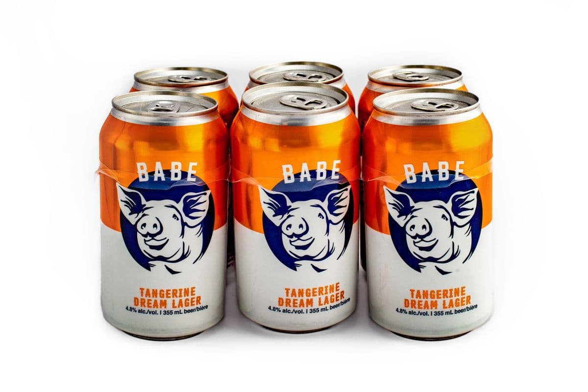 Babe Tangerine (355 ml) (6 Cans) (6 x 355mL)