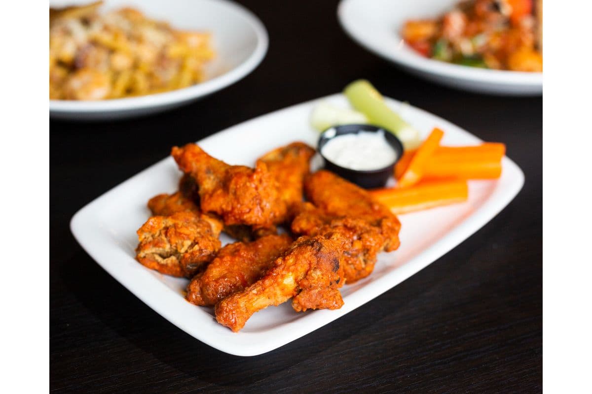 Wings and Vegetables