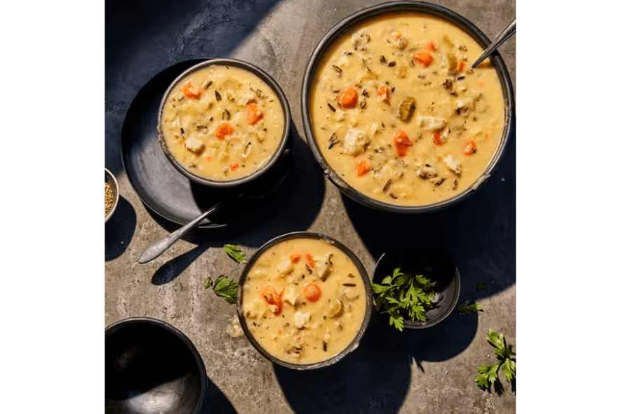 Cream of Chicken & Wild Rice Soup
