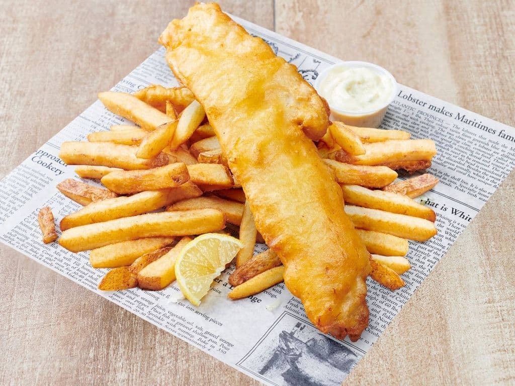 1 piece Haddock & Chips