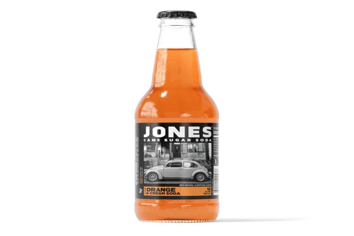 Jones Cane Sugar Soda- Orange and Cream Soda (355 ml)