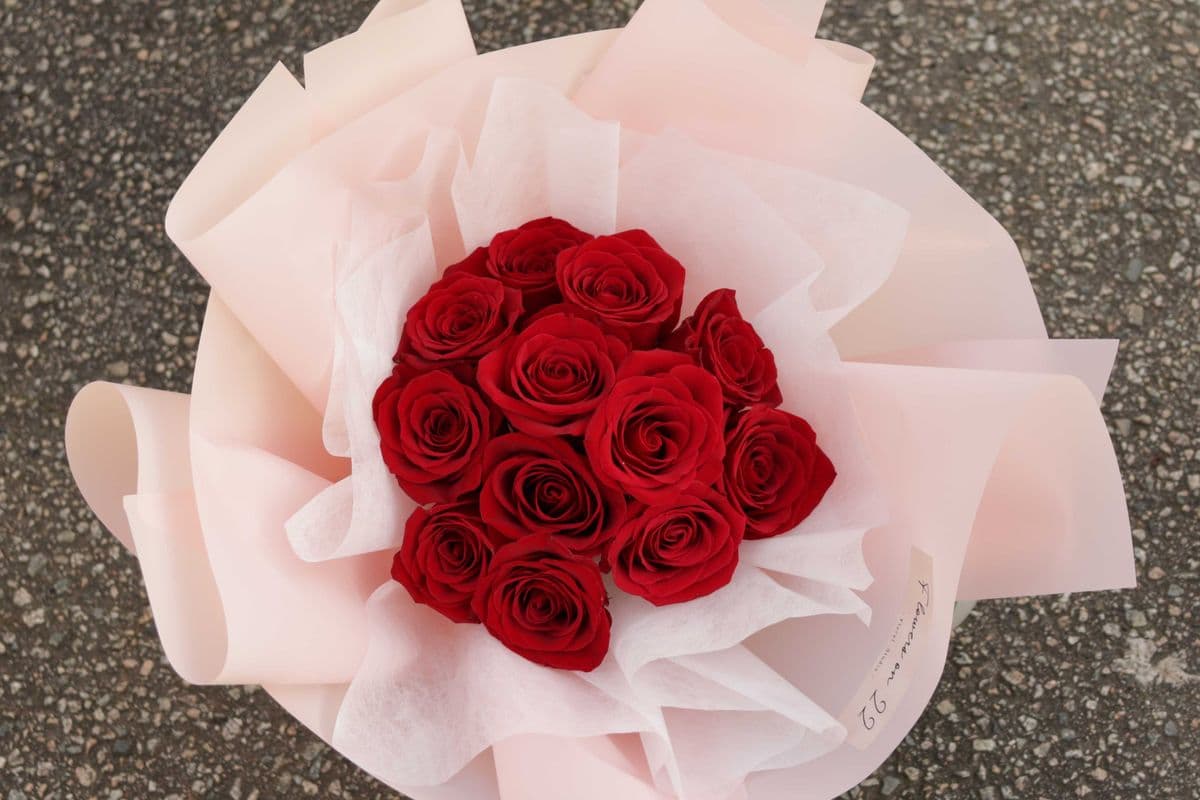 R1. Love is Red (12 Red Roses)