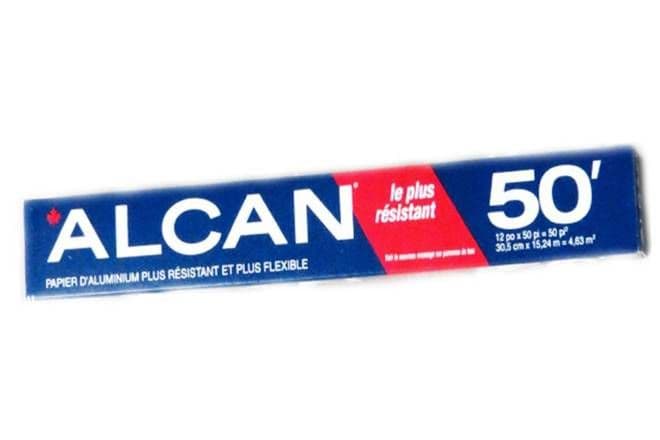 Alcan Papier D'Aluminum 50' / Alcan Aluminum Foil 50'