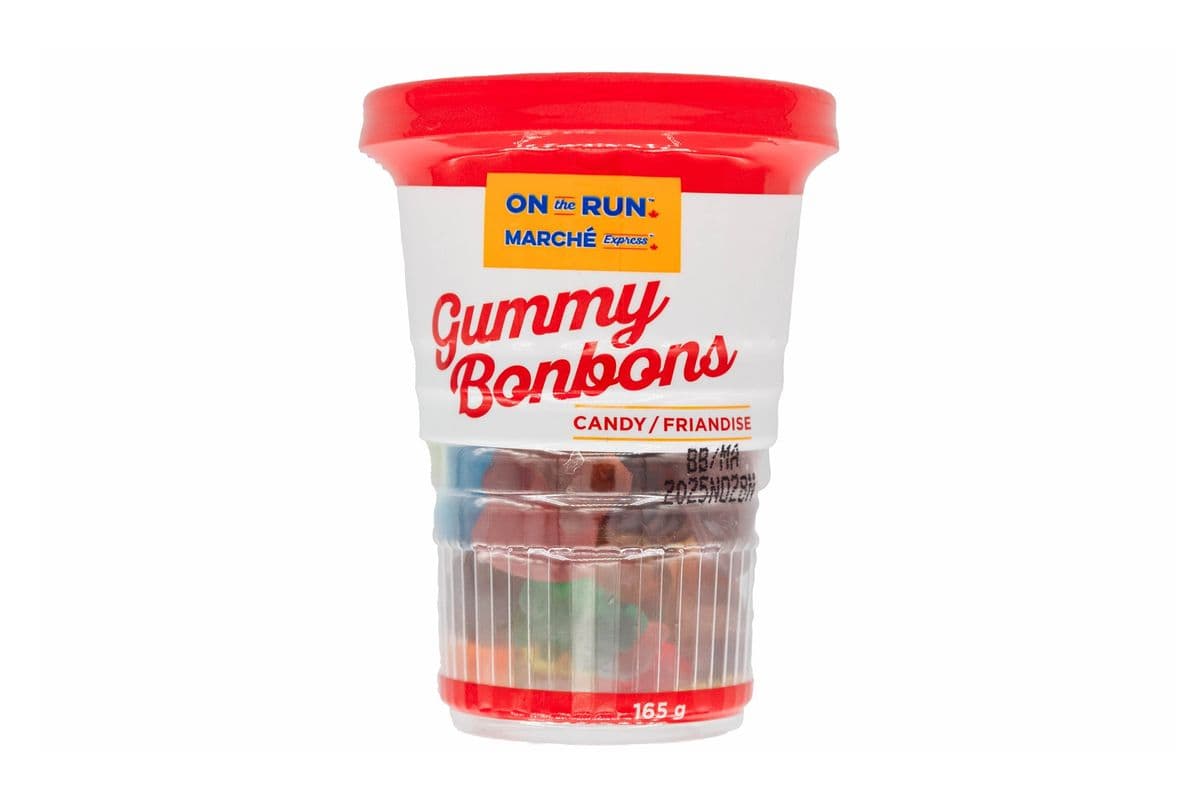 On The Run Gummy Candy Cup (165g) 77383