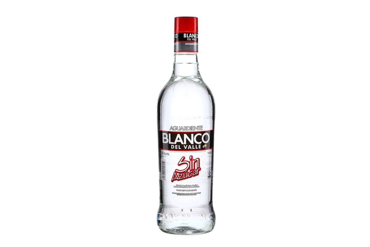 Aguardiente Blanco Del Valle Sin Azucar (1 x 750mL)