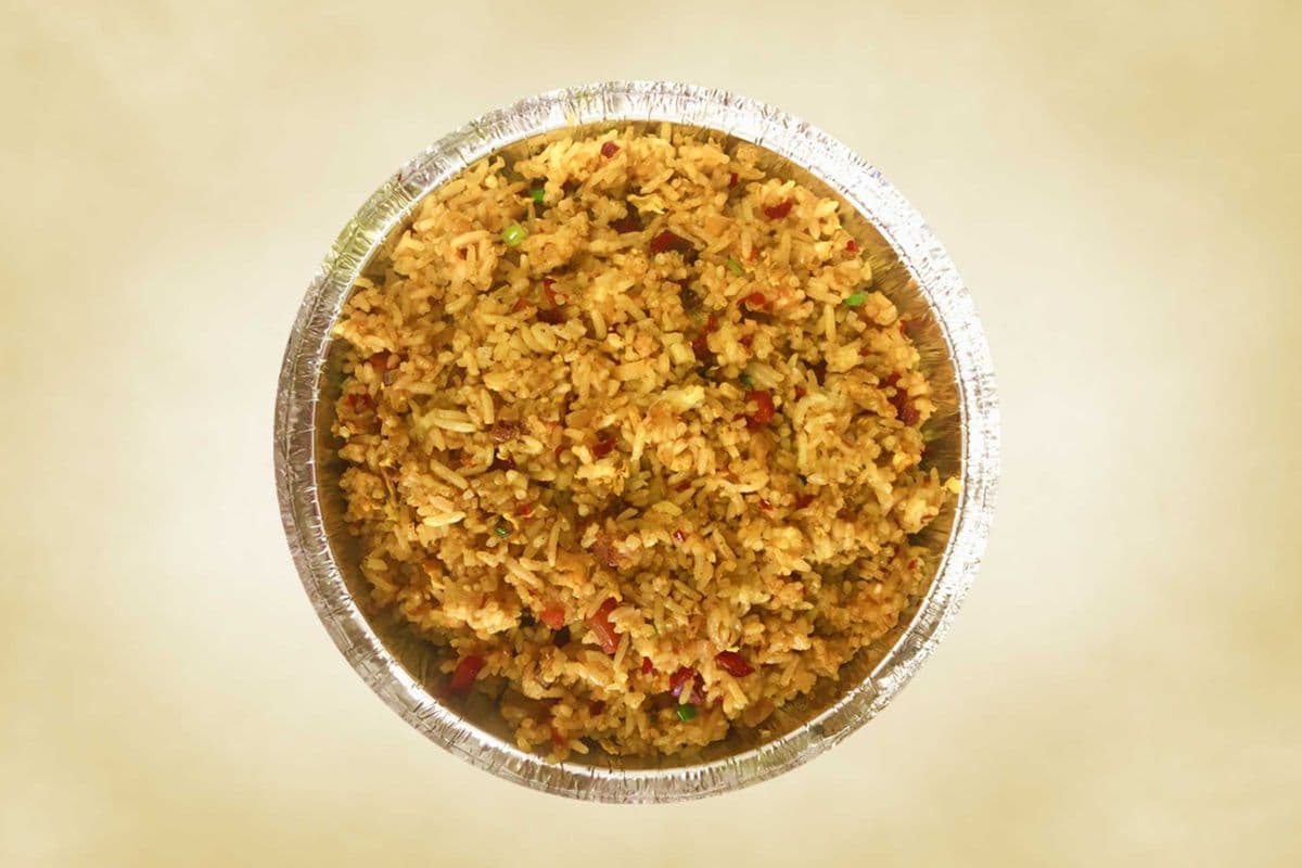 56. Curry Roast Pork Fried Rice