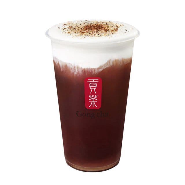Brown Sugar Milk Foam Oolong Tea Mousse de lait au sucre brun Thé Oolong