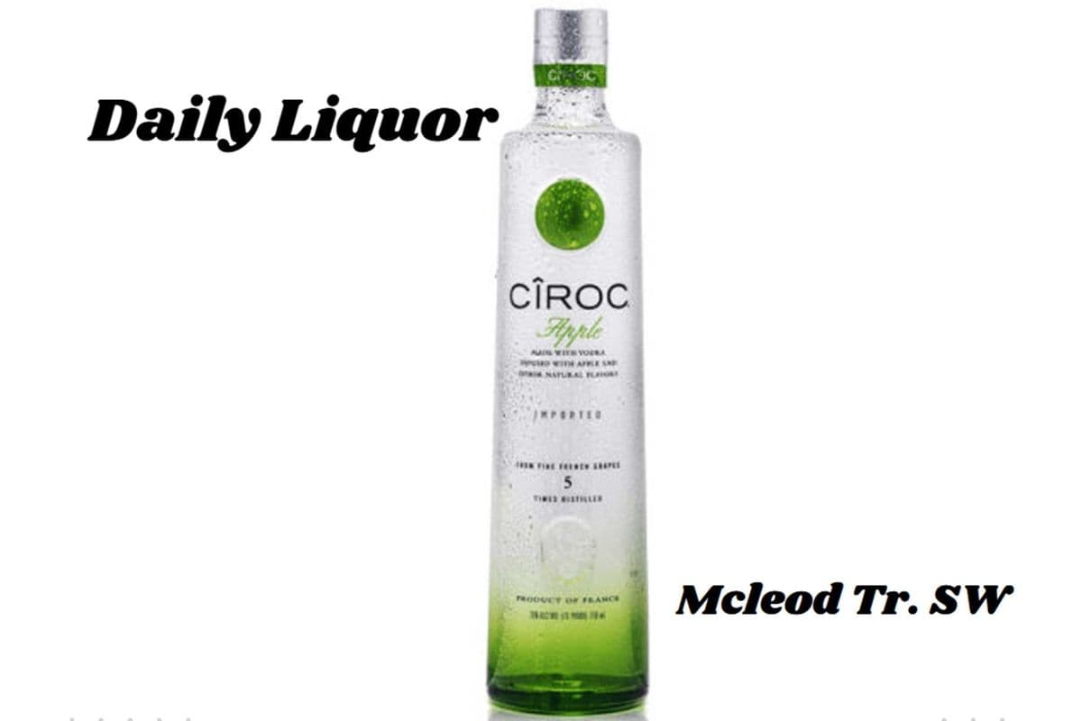 CIROC APPLE 750ML (1 x 750ML)