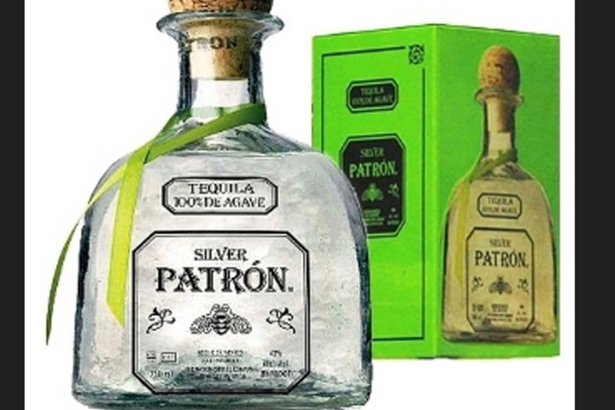 SLIVER PATRON TEQUILA 375ML (1 x 375ML)