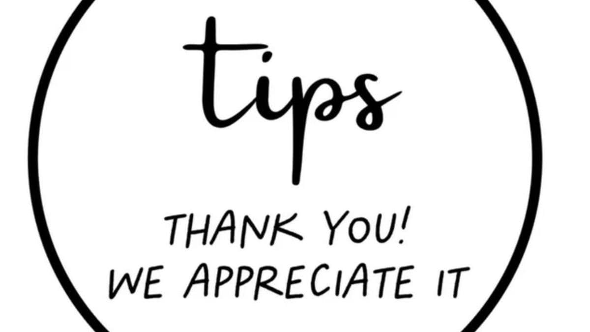 Tip $10 - Thank you for making amazing food and staying open this late!