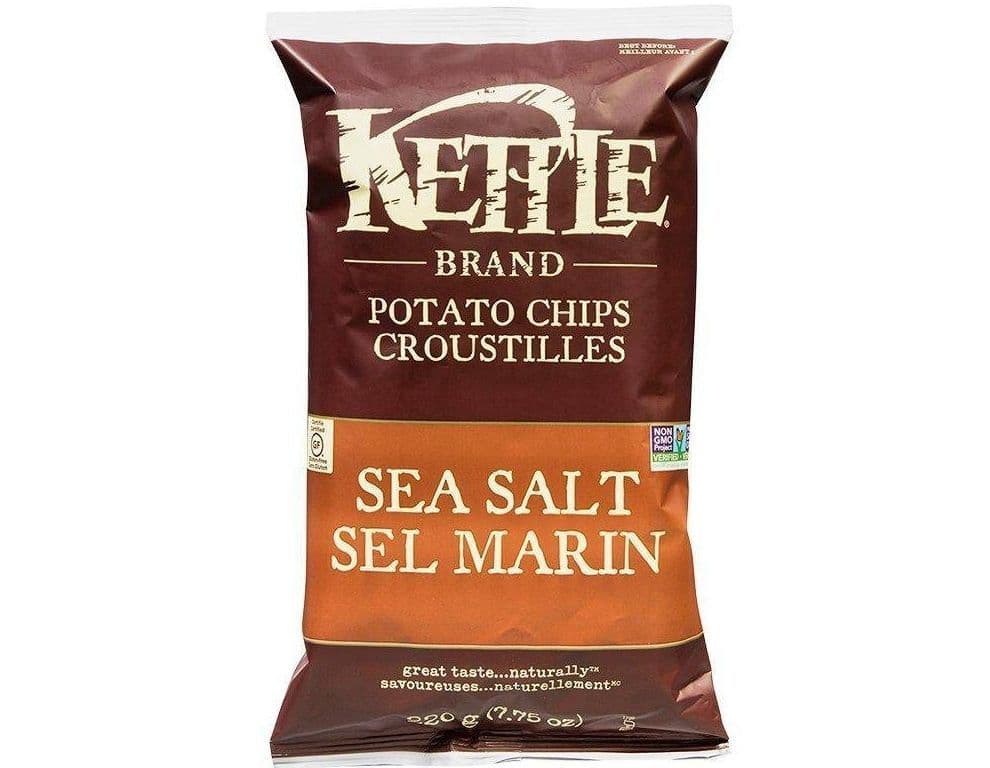 Kettle Sea Salt Potato Chips (Each 220 gm)