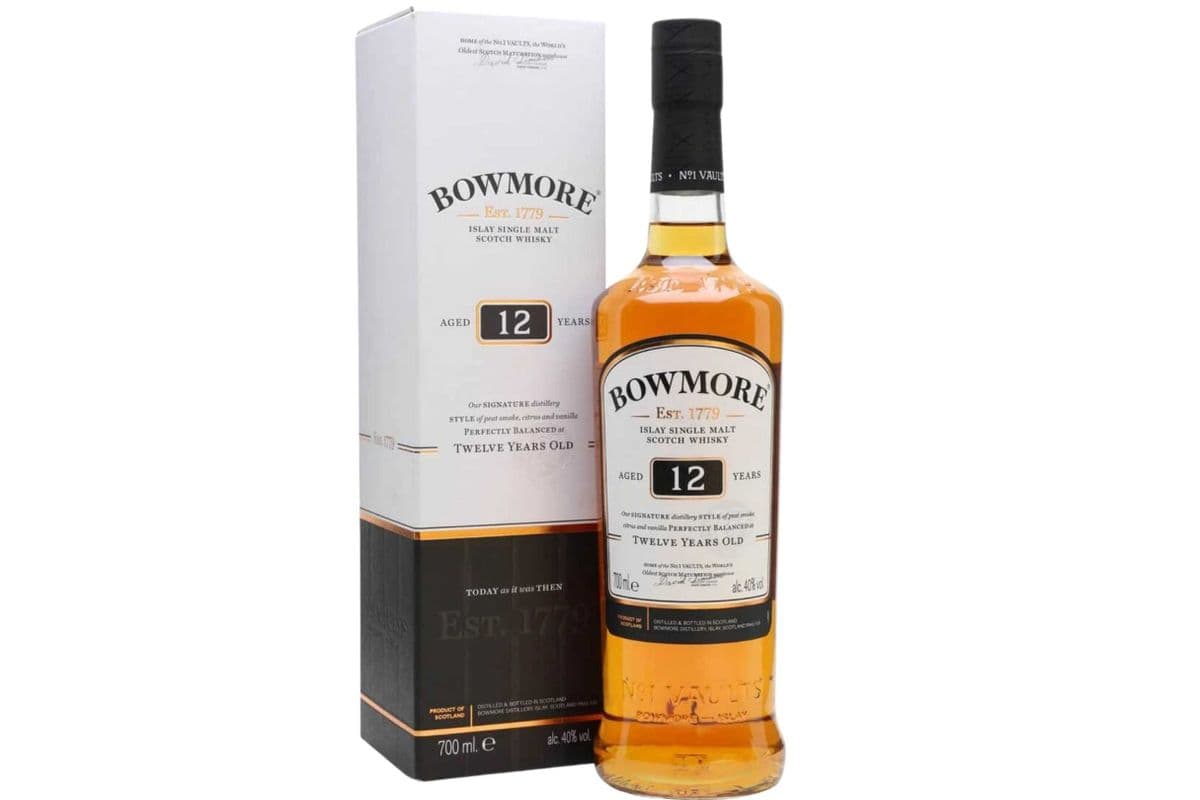 Bowmore 12 Year (750 ml) *Islay Single Malt Scotch* (1 x 750ML)