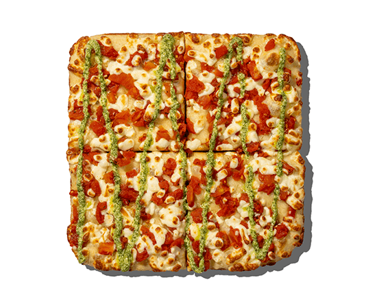 Tomato Bruschetta Pan Pizza