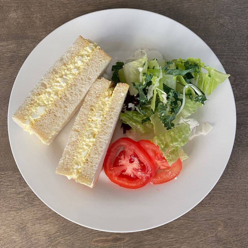 Japanese Style Egg Salad Sandwich