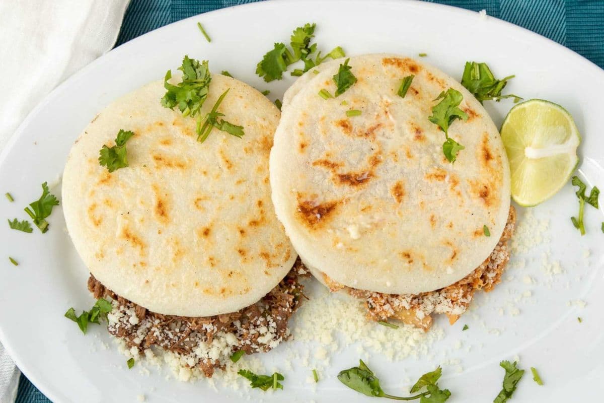 Colombian Arepas (Steak or Chicken)