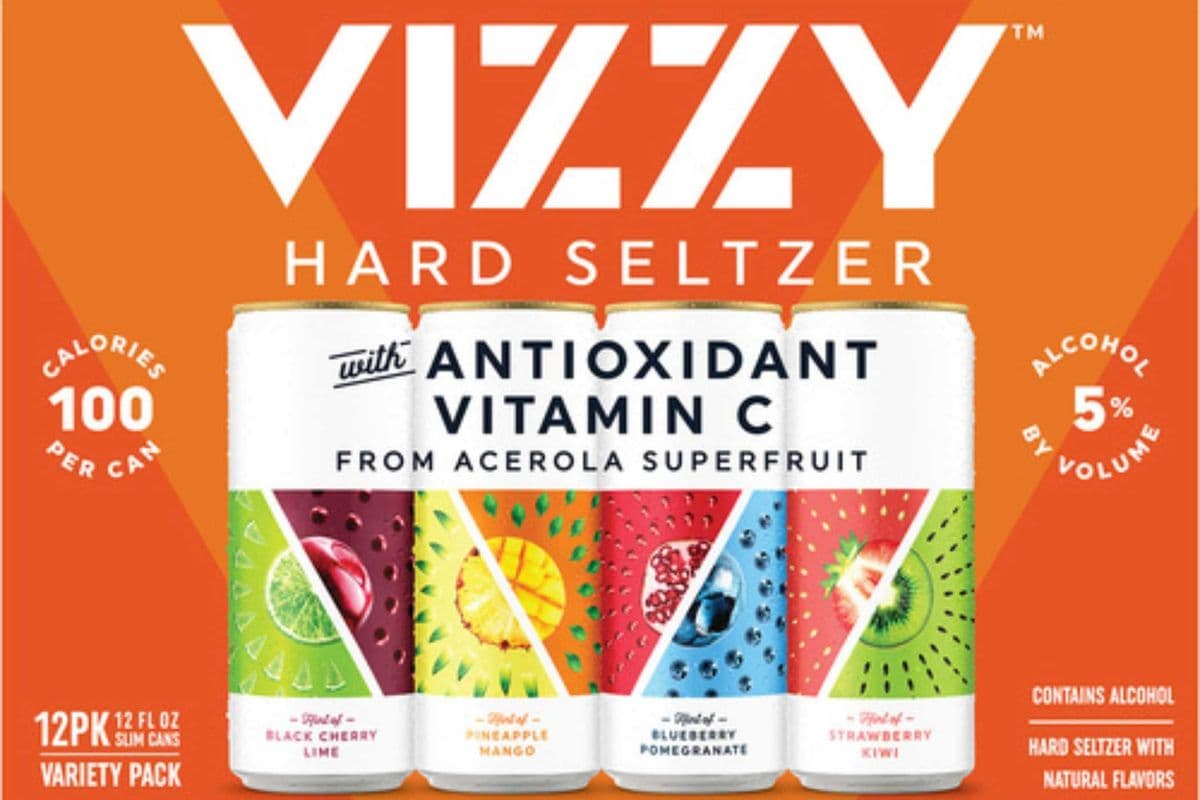 Vizzy Seltzer Mixer Pack (12 x 355 ml Cans)