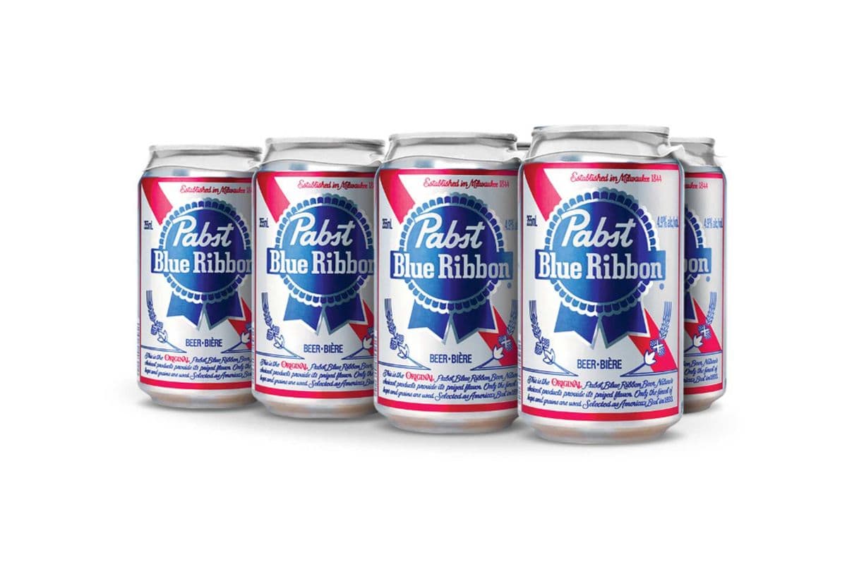 PBR Pabst Blue Ribbon (8 Cans) (8 x 355ml)
