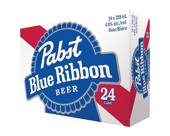 Pabst Brewing Blue Ribbon, 24 x 355 ml