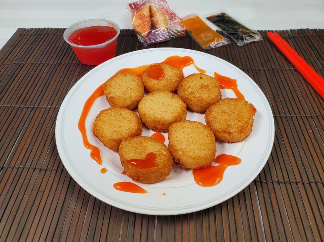 14A. Fried "Scallops" (8)