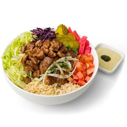 Chimi-Tahini Steak Bowl