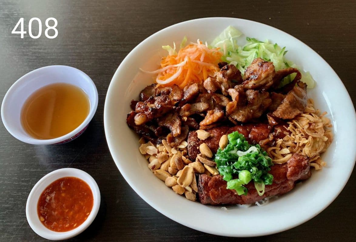 408. Bun Thit Nuong Nem Nuong