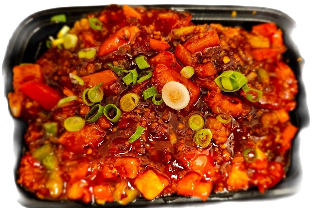 J5. Cod Fish Fillet in Tomato and Chili Garlic