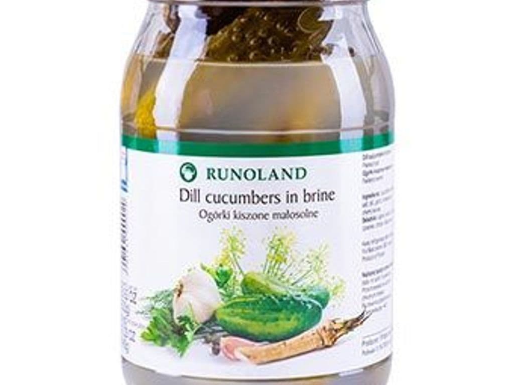 Runoland Cucumbers in brine 820g
