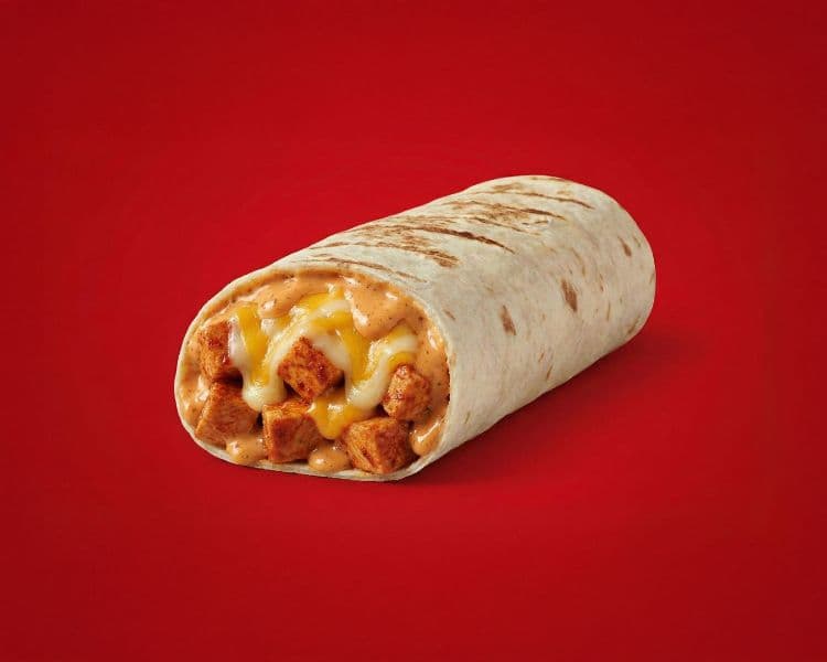 Burrito valeur au poulet chipotle épicé et fromage
