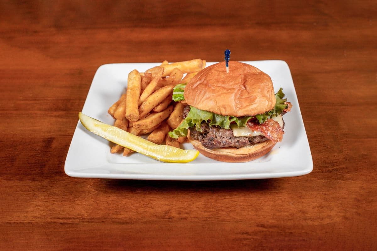 Double Bacon and Jack Burger