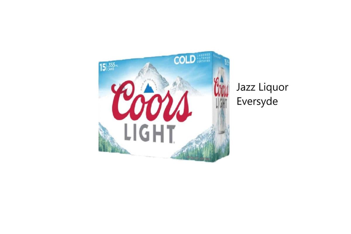 COORS LIGHT CANS (1 x 15x355ML)
