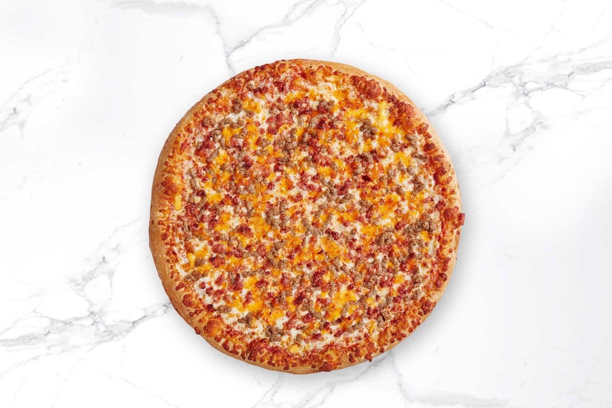 Bacon Cheeseburger Pizza