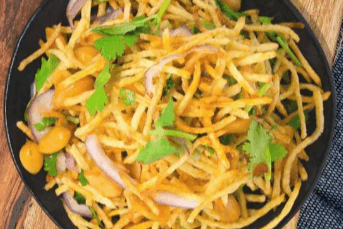 Sweet and Sour Mini Fries / 酸甜三丝爆豆