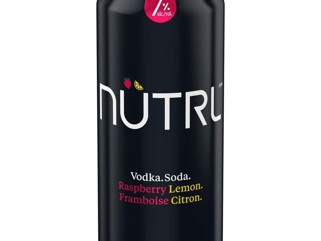 NUTRL Vodka Soda 7 Raspberry Lemon 473ml