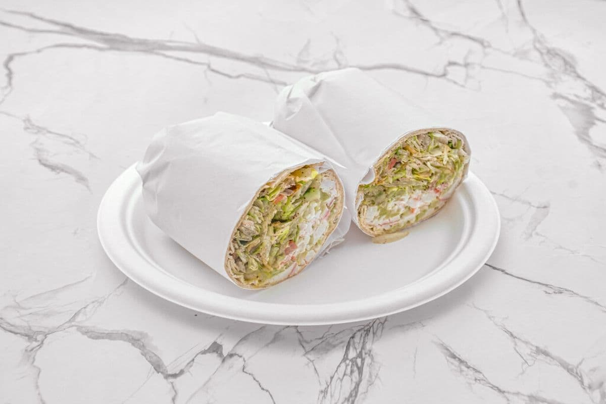 Seafood Salad Pita