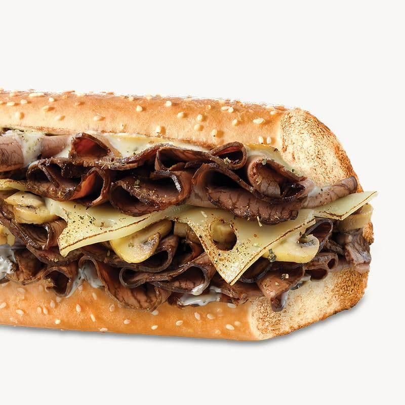 6" Sub Beef And Swiss Melt