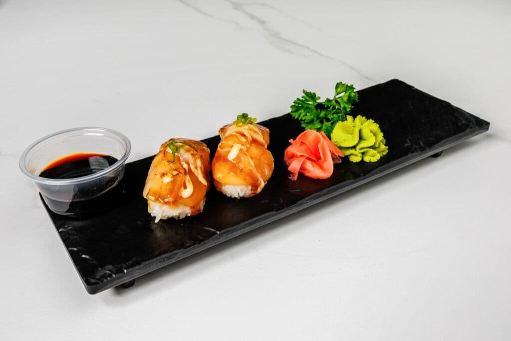 Grilled Scallop Sushi