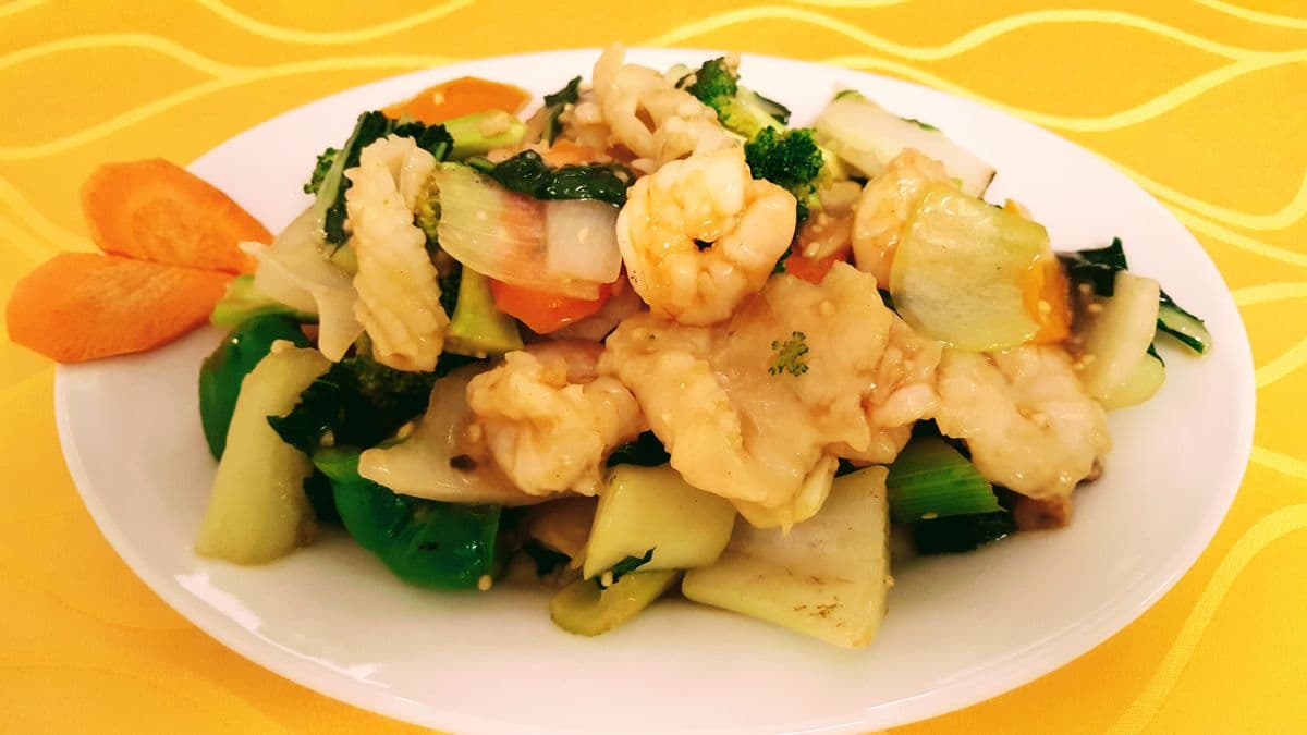 Seafood with Mixed Vegetable
