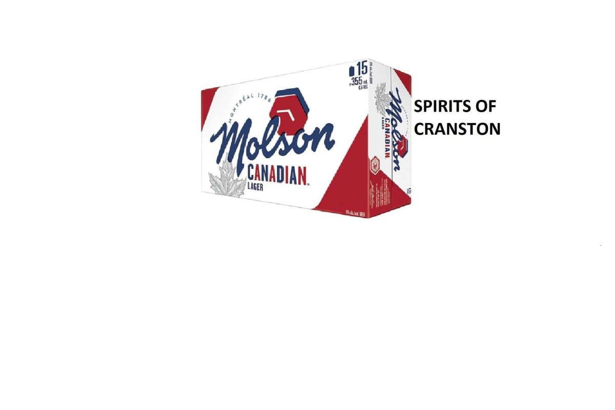 MOLSON CANADIAN 15 CANS (1 x 15x355ML)