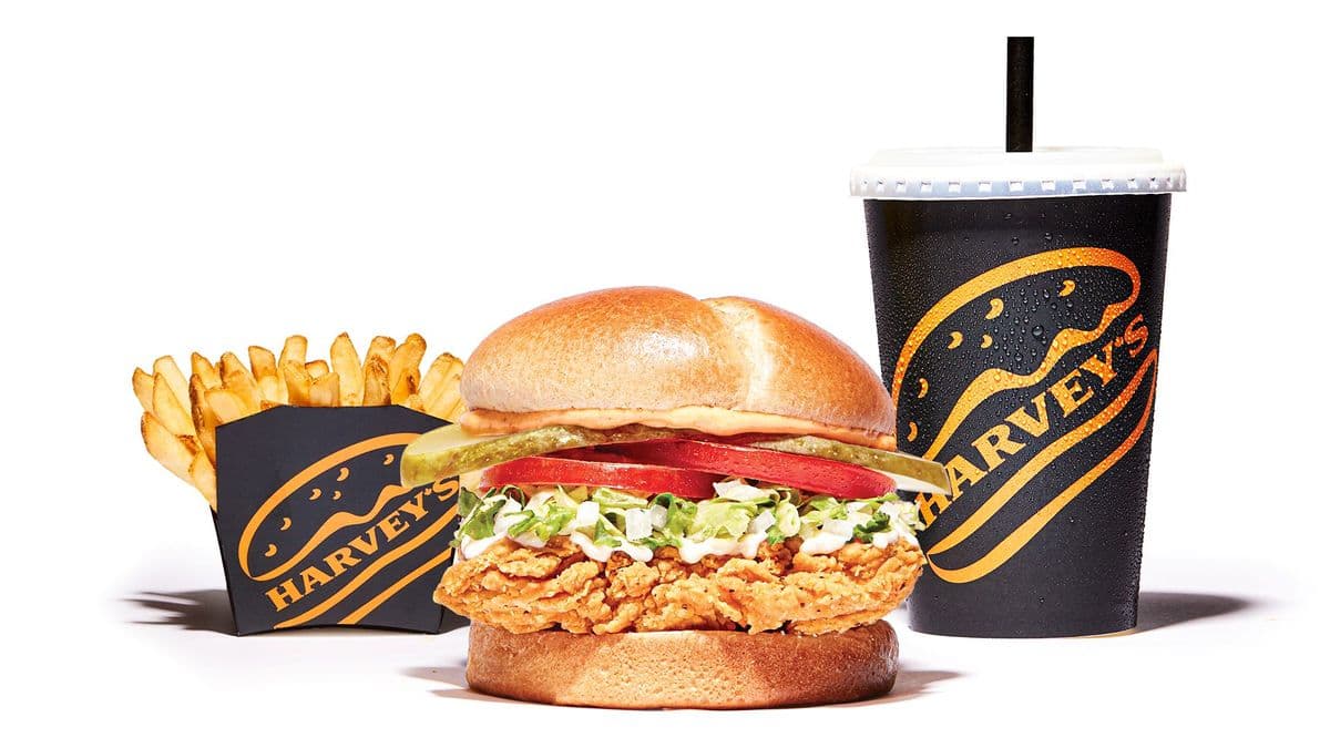 Trio Sandwich au poulet croustillant
