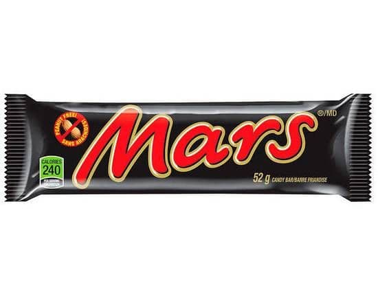 Mars Barre Friandise 52g/ Mars Candy Bar 52g