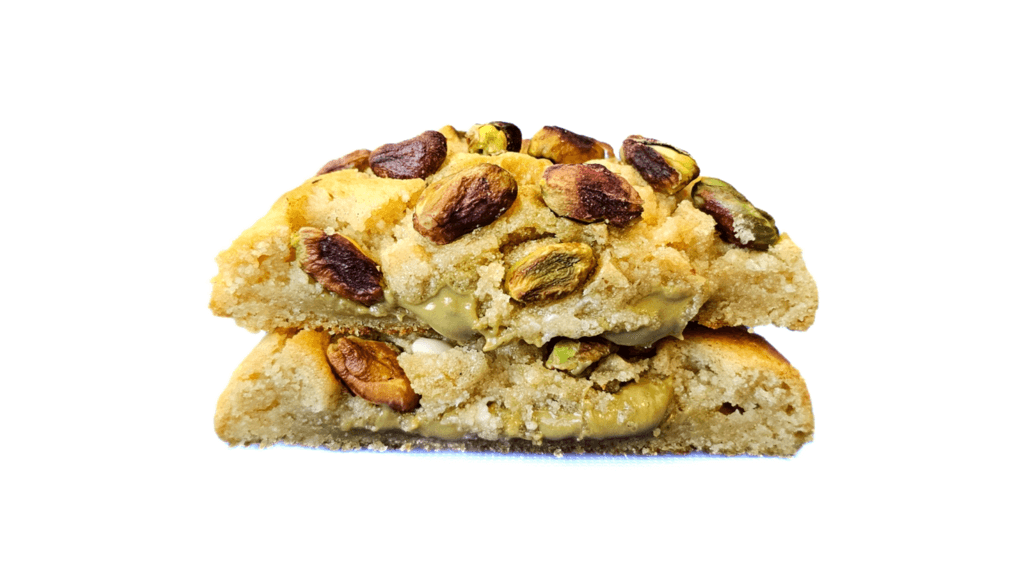Biscuits au chocolat blanc et à la pistache / Pistachio White Chocolate Cookies