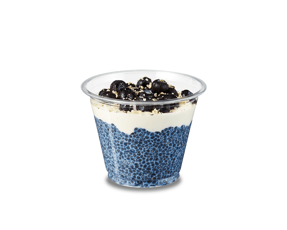 Blue Lagoon Chia Pudding