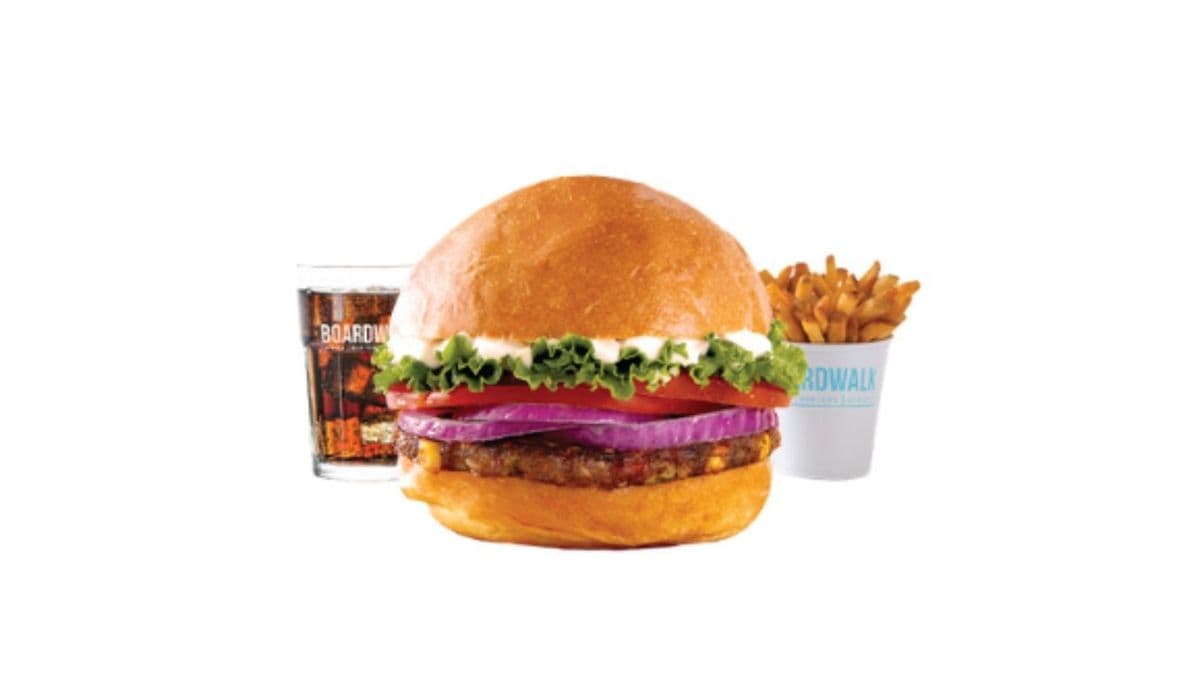 Organic Veggie Burger Combo
